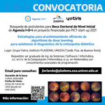 Posición abierta para Beca de Iniciación Doctoral de Agencia I+D+i