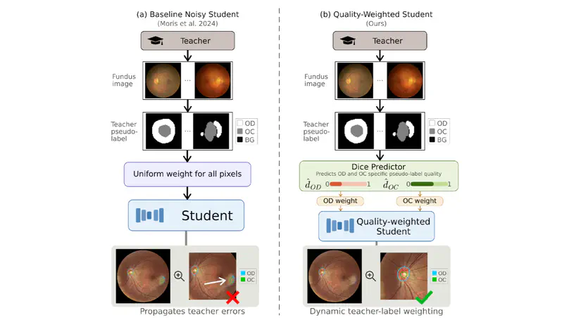 Pseudo-Label Foreground Quality Weighting for Domain-Generalized Fundus Image Segmentation